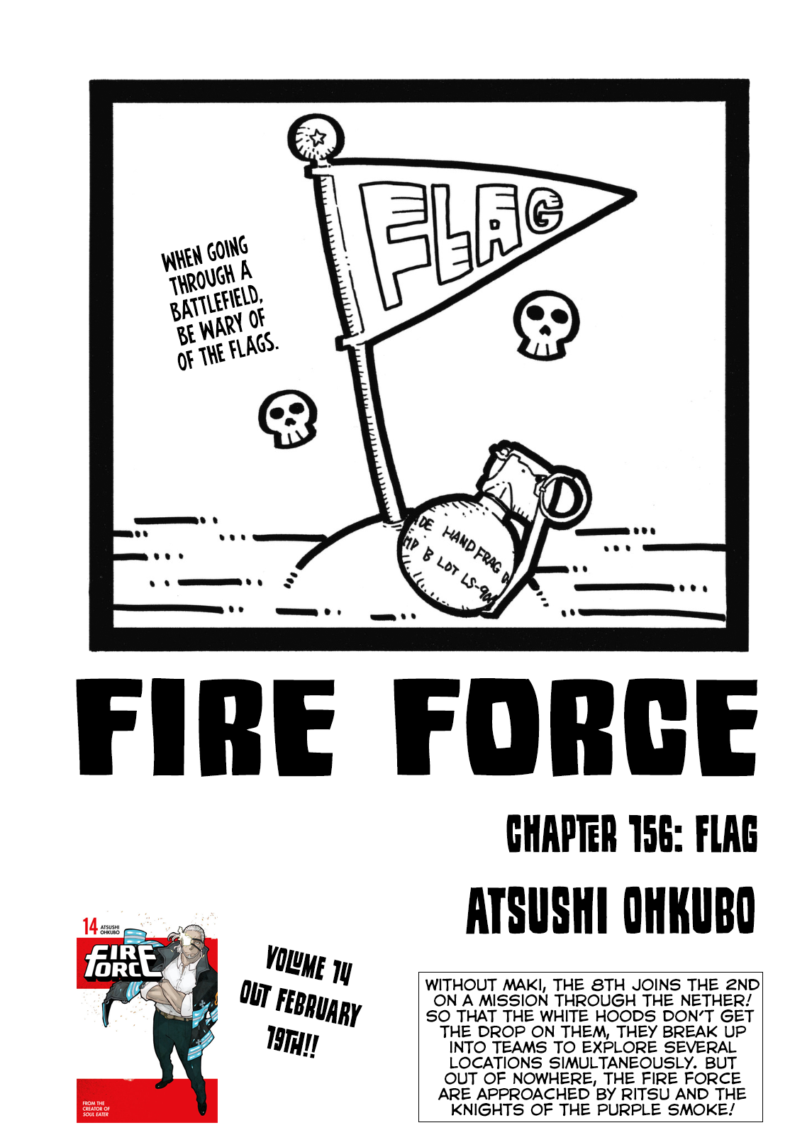 Enen no Shouboutai Chapter 156 page 1 - Chapter 156: Flag