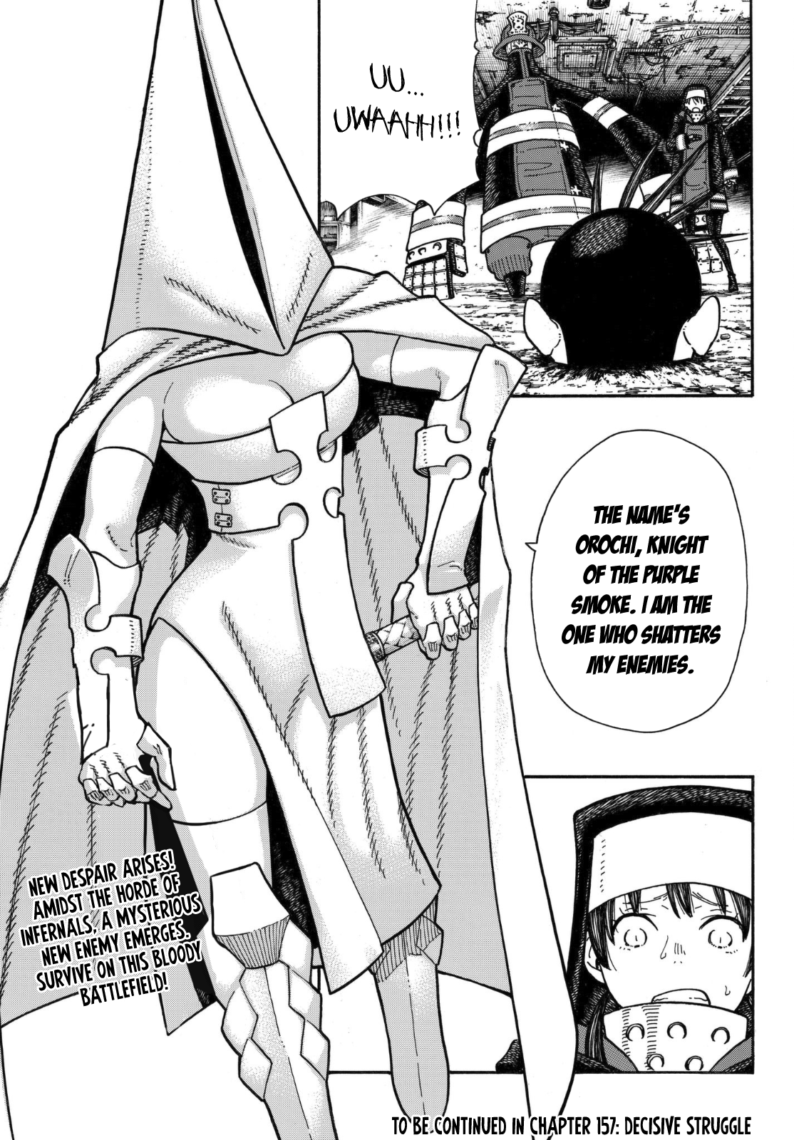 Enen no Shouboutai Chapter 156 page 20 - Chapter 156: Flag