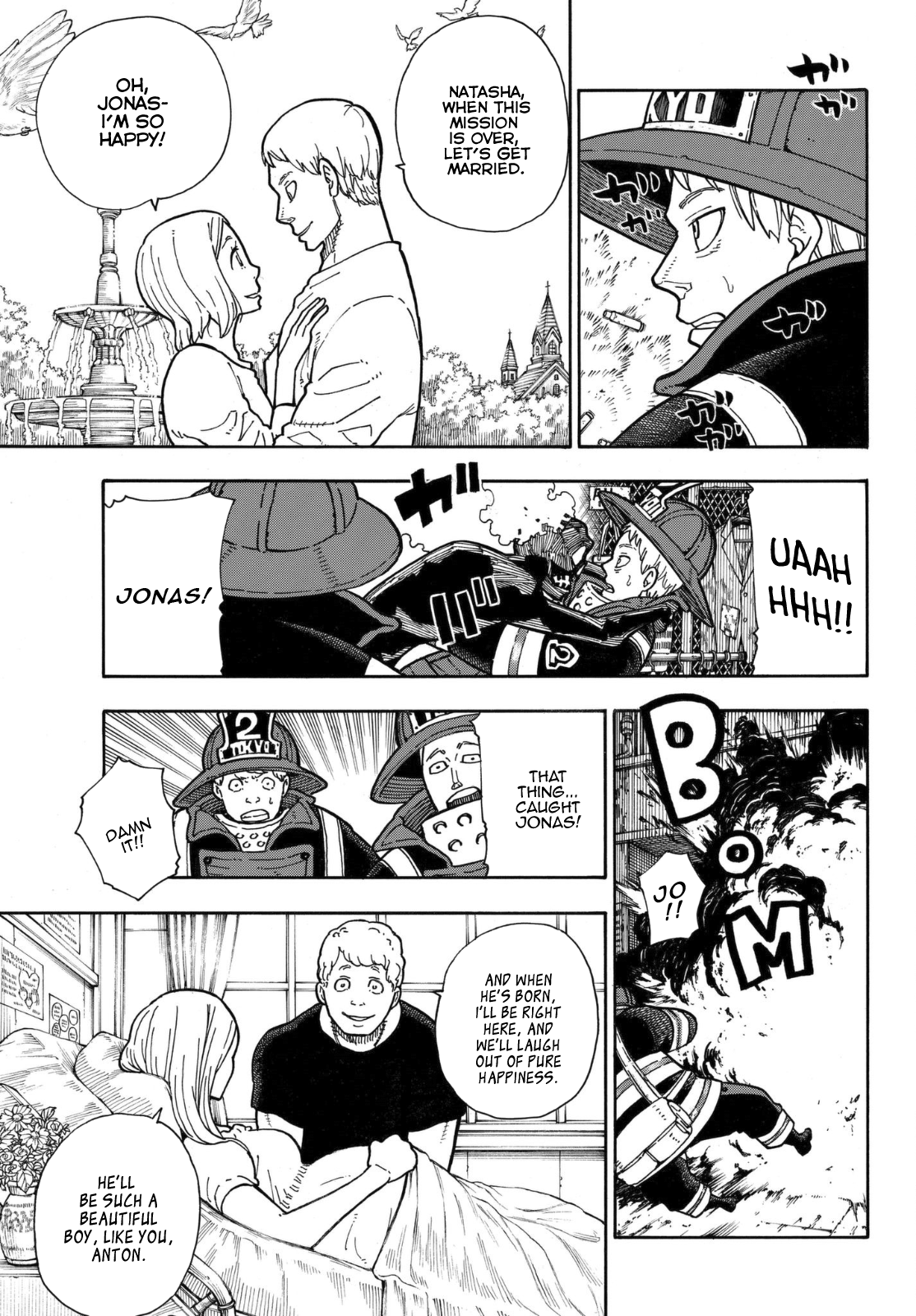 Enen no Shouboutai Chapter 156 page 4 - Chapter 156: Flag