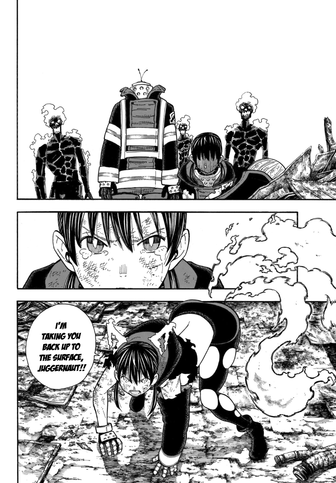 Enen no Shouboutai Chapter 159 page 7 - Chapter 159: Enemy en Route