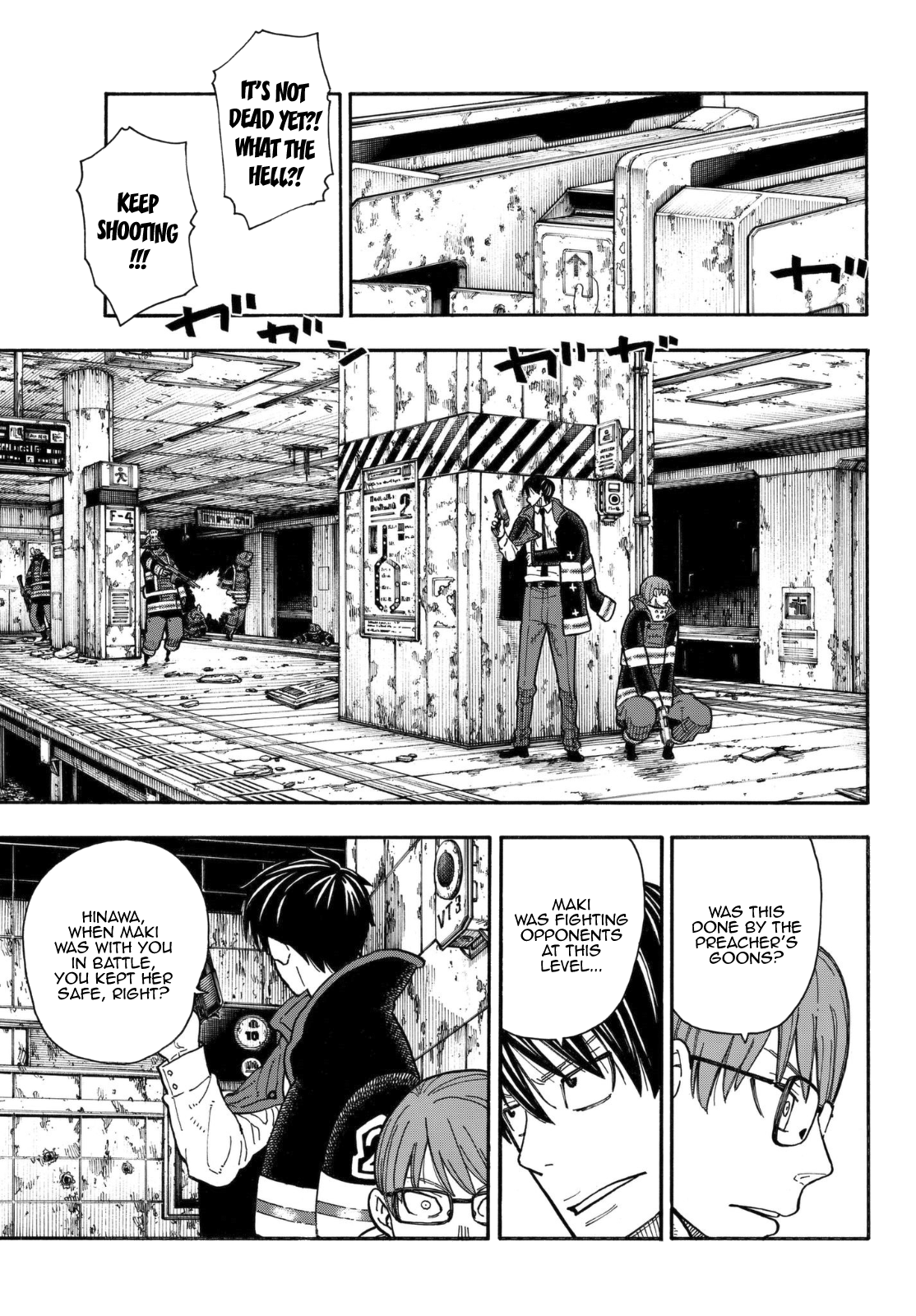 Enen no Shouboutai Chapter 159 page 8 - Chapter 159: Enemy en Route