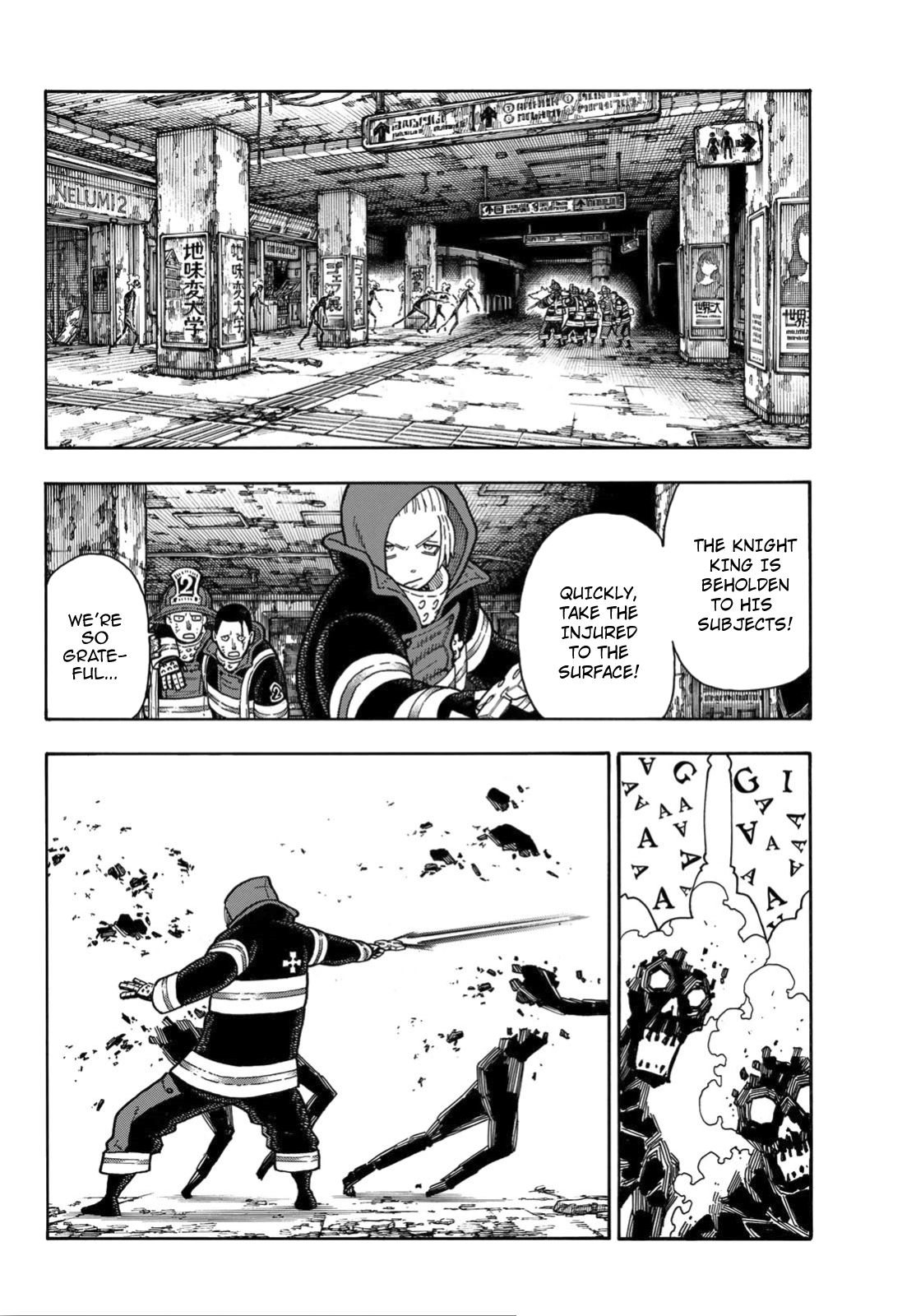 Enen no Shouboutai Chapter 160 page 15 - Chapter 160: Man and Bug, Combined Forces