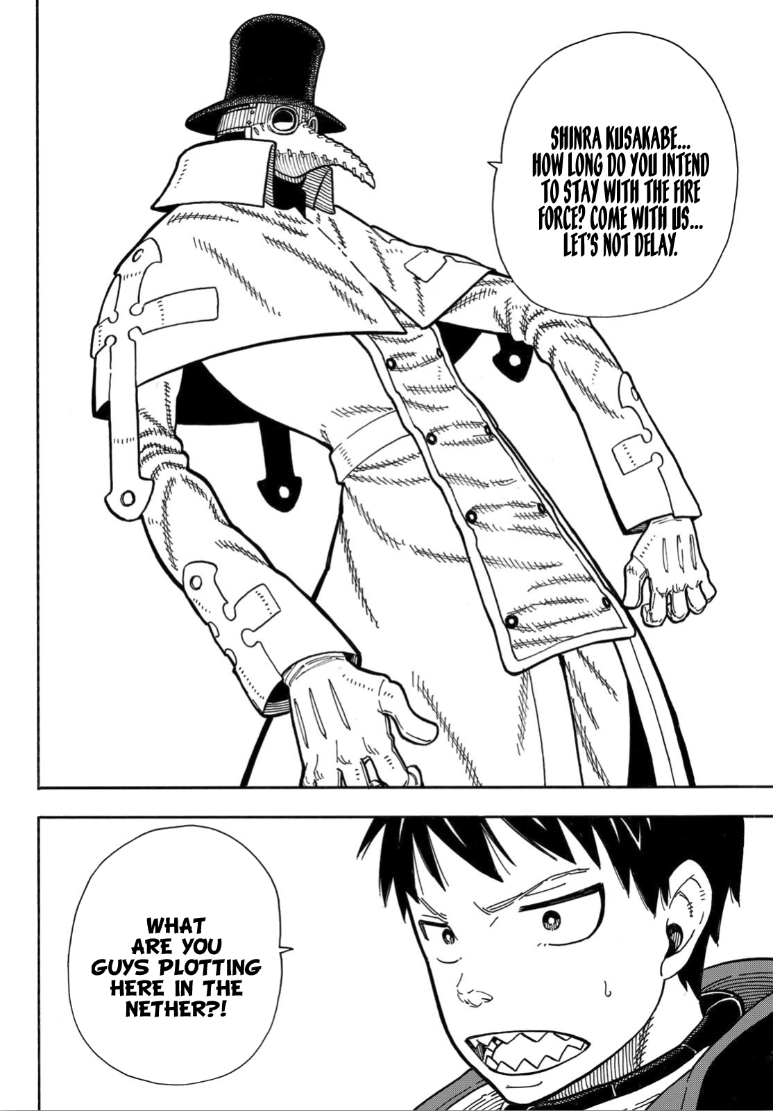 Enen no Shouboutai Chapter 160 page 5 - Chapter 160: Man and Bug, Combined Forces