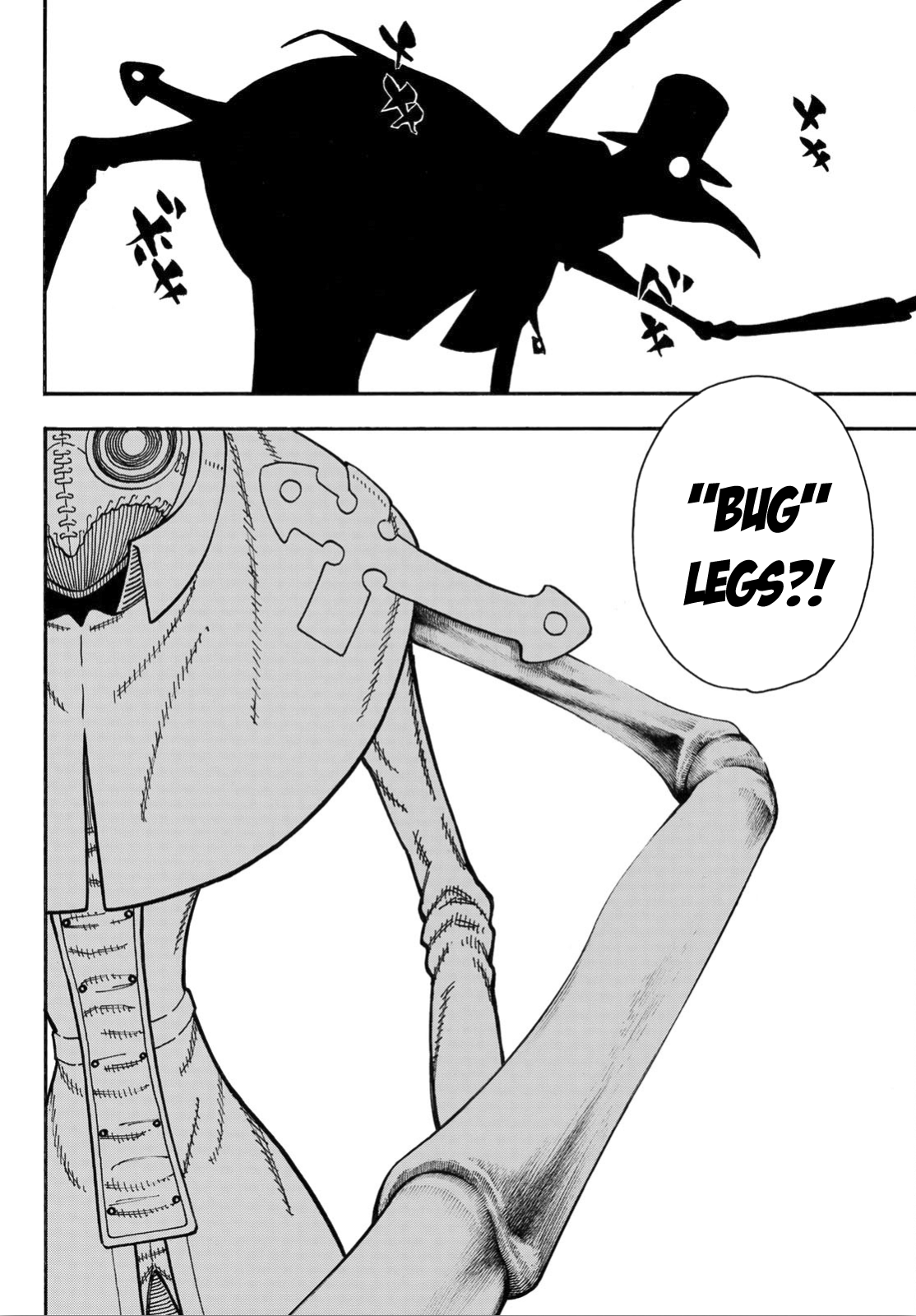 Enen no Shouboutai Chapter 160 page 7 - Chapter 160: Man and Bug, Combined Forces
