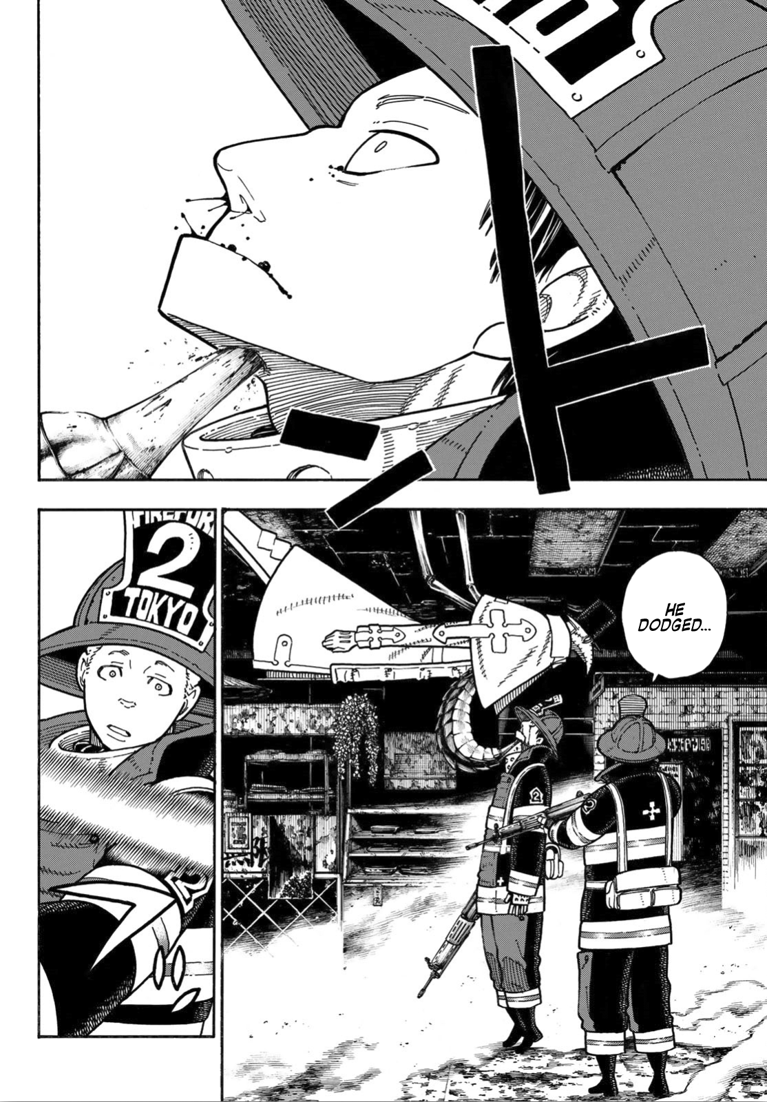 Enen no Shouboutai Chapter 160 page 9 - Chapter 160: Man and Bug, Combined Forces