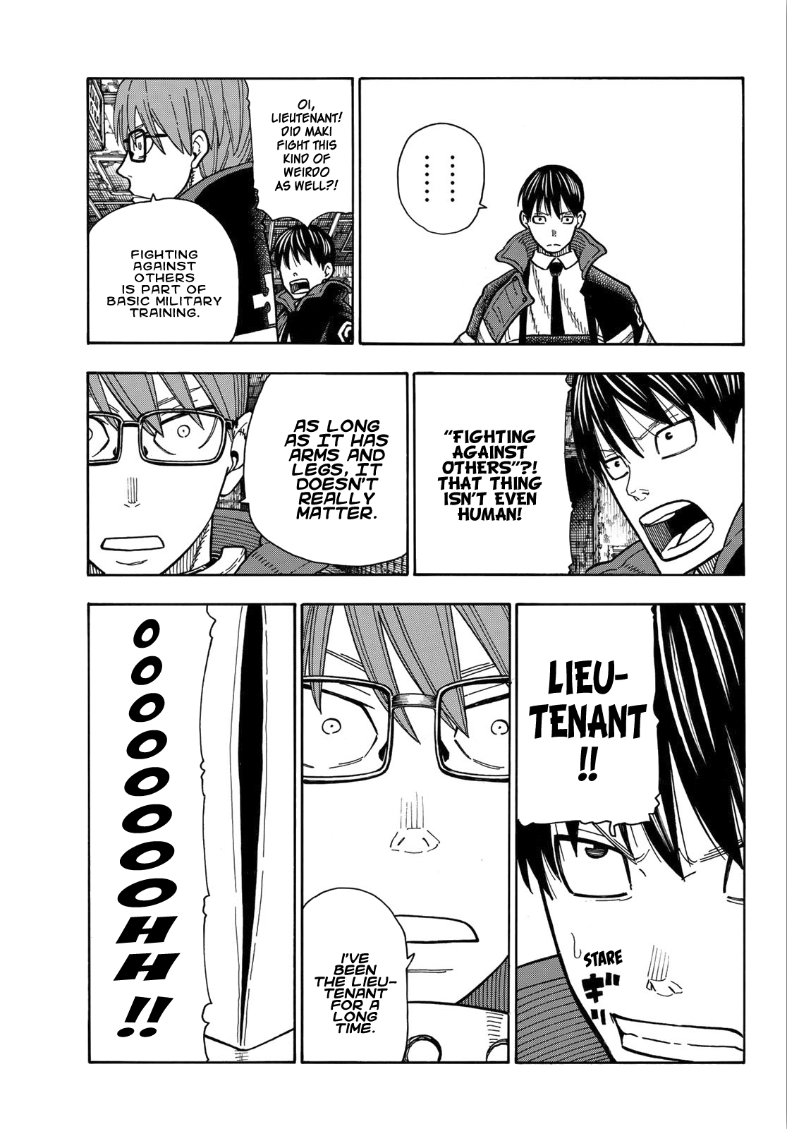 Enen no Shouboutai Chapter 161 page 11 - Chapter 161: Quarrel Battle