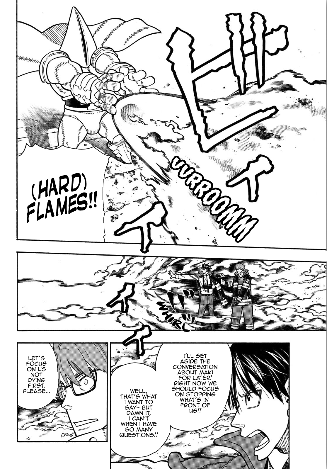 Enen no Shouboutai Chapter 161 page 12 - Chapter 161: Quarrel Battle