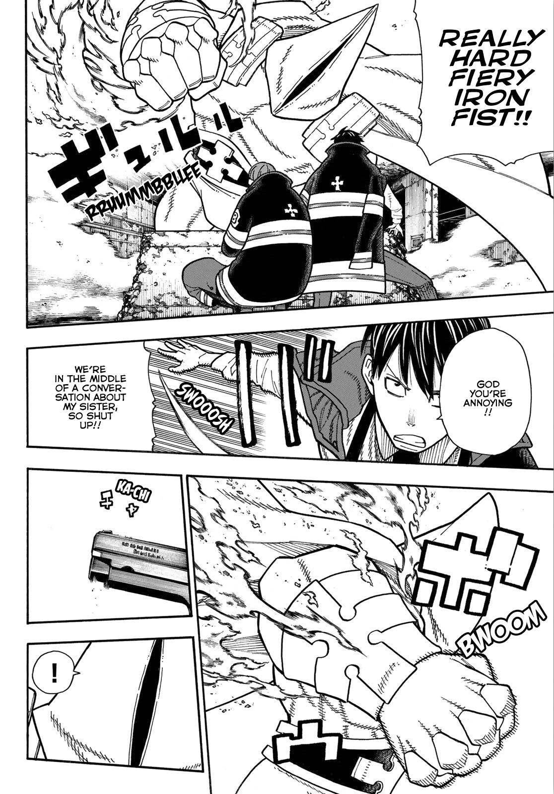 Enen no Shouboutai Chapter 161 page 18 - Chapter 161: Quarrel Battle