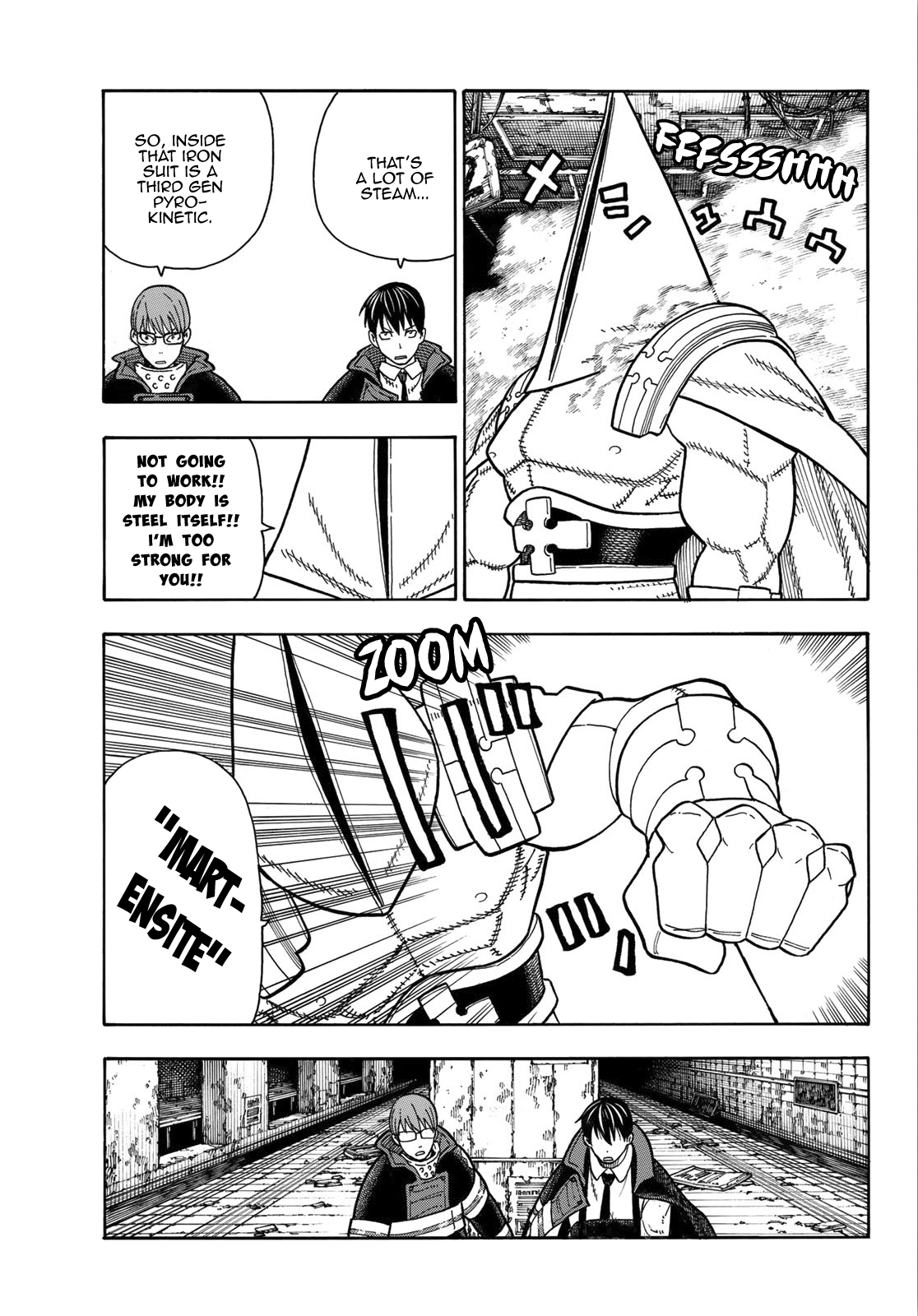 Enen no Shouboutai Chapter 161 page 7 - Chapter 161: Quarrel Battle