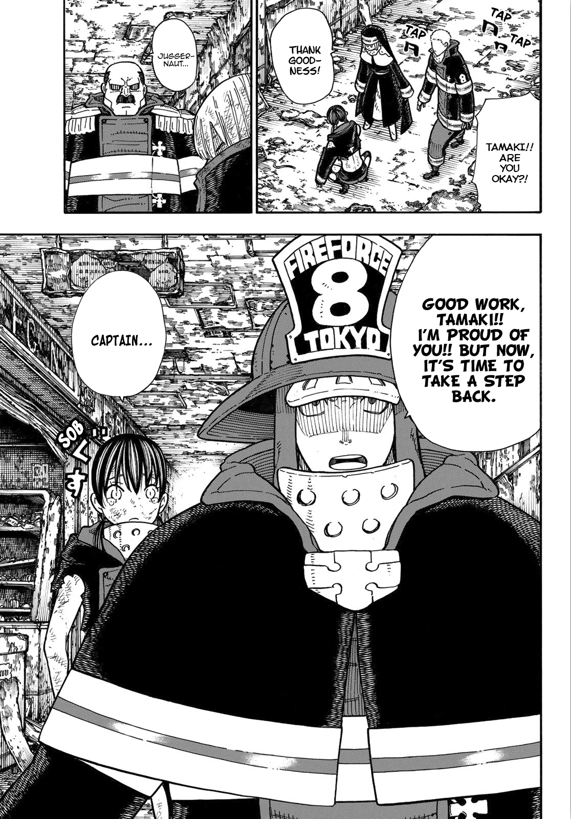 Enen no Shouboutai Chapter 162 page 11 - Chapter 162: The One Taking Responsibility