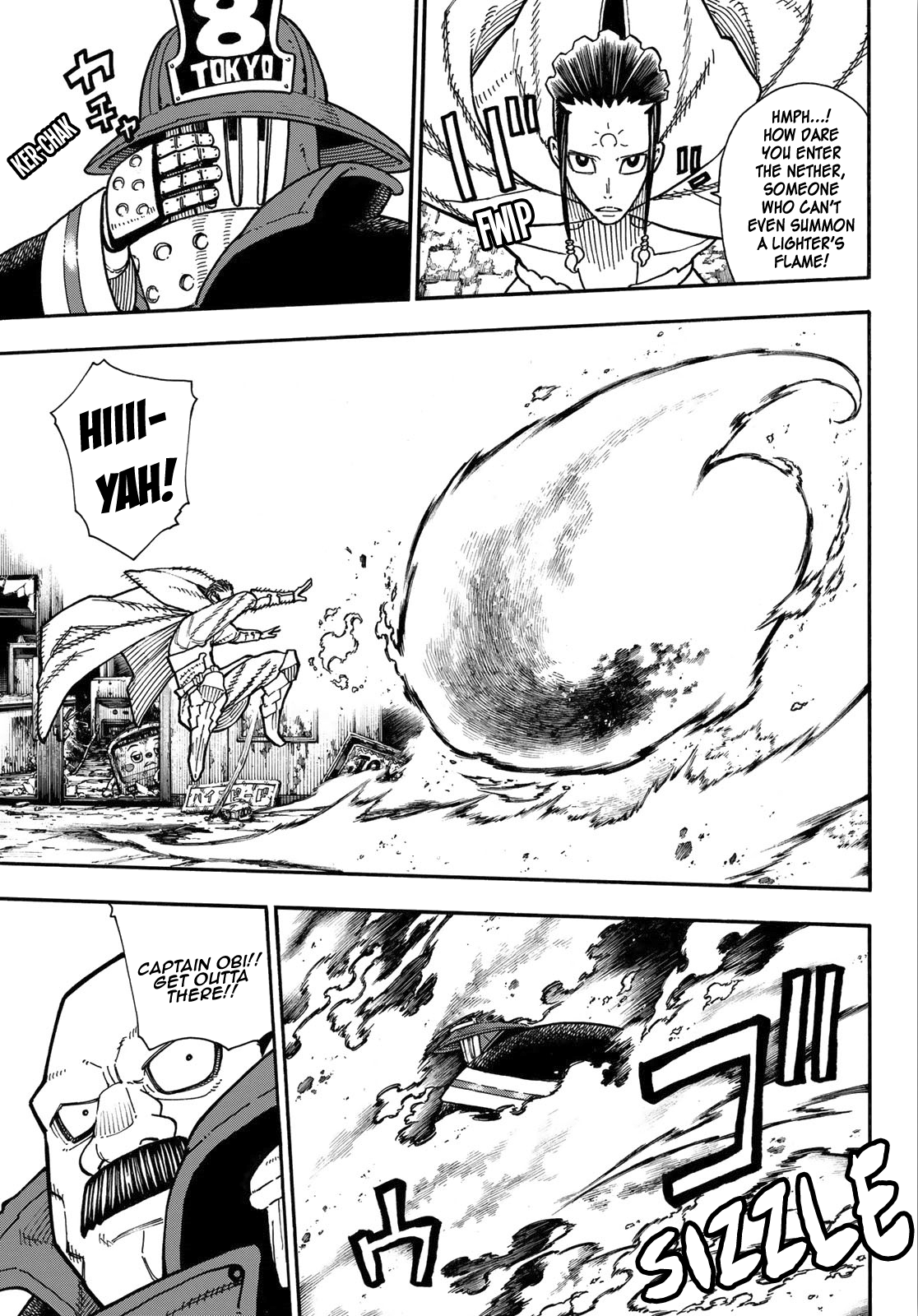 Enen no Shouboutai Chapter 162 page 13 - Chapter 162: The One Taking Responsibility