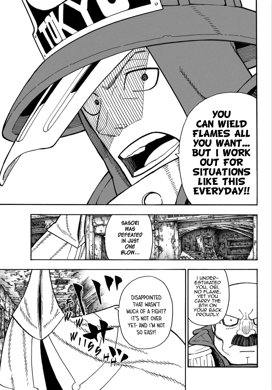 Enen no Shouboutai Chapter 162 page 15 - Chapter 162: The One Taking Responsibility