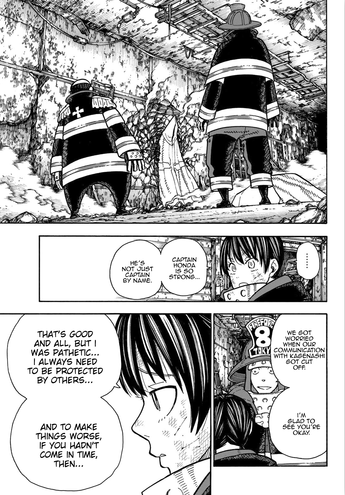 Enen no Shouboutai Chapter 162 page 17 - Chapter 162: The One Taking Responsibility