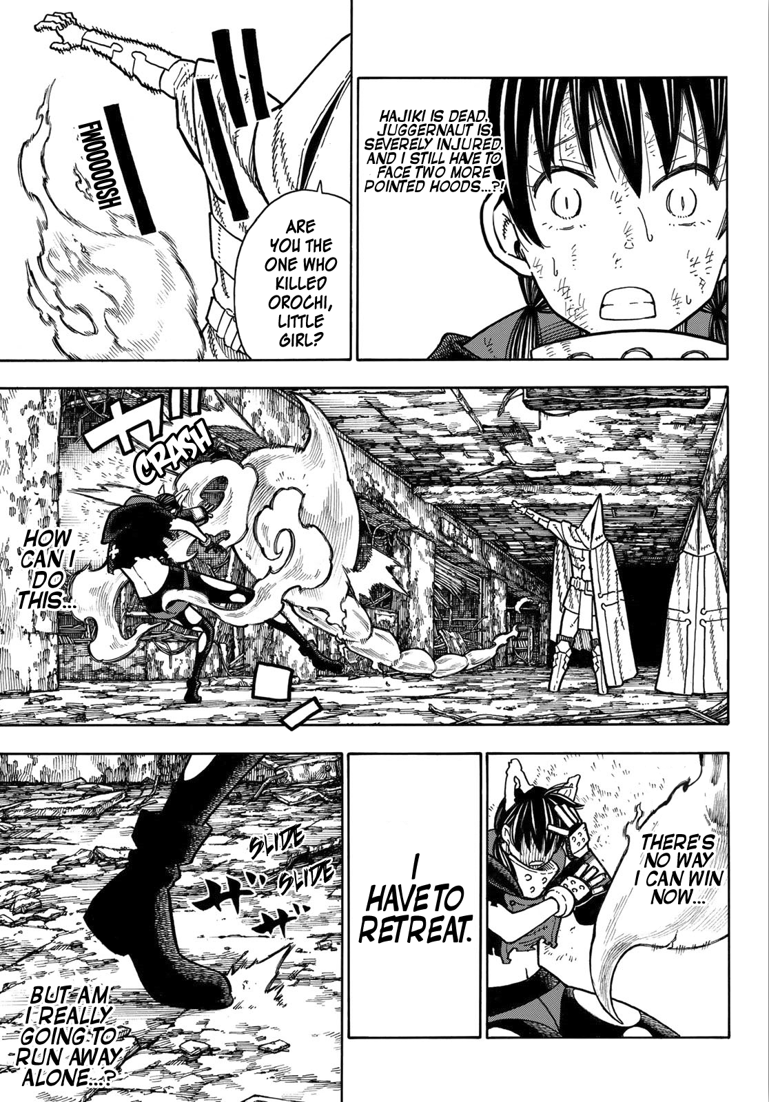 Enen no Shouboutai Chapter 162 page 7 - Chapter 162: The One Taking Responsibility