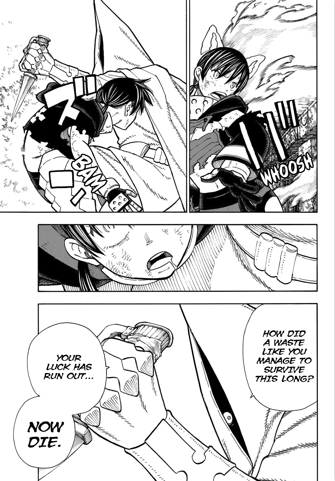 Enen no Shouboutai Chapter 162 page 9 - Chapter 162: The One Taking Responsibility