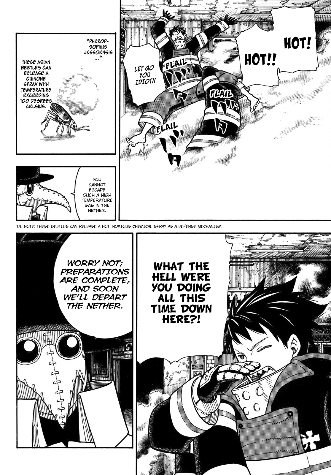 Enen no Shouboutai Chapter 163 page 14 - Chapter 163: Destruction Plan