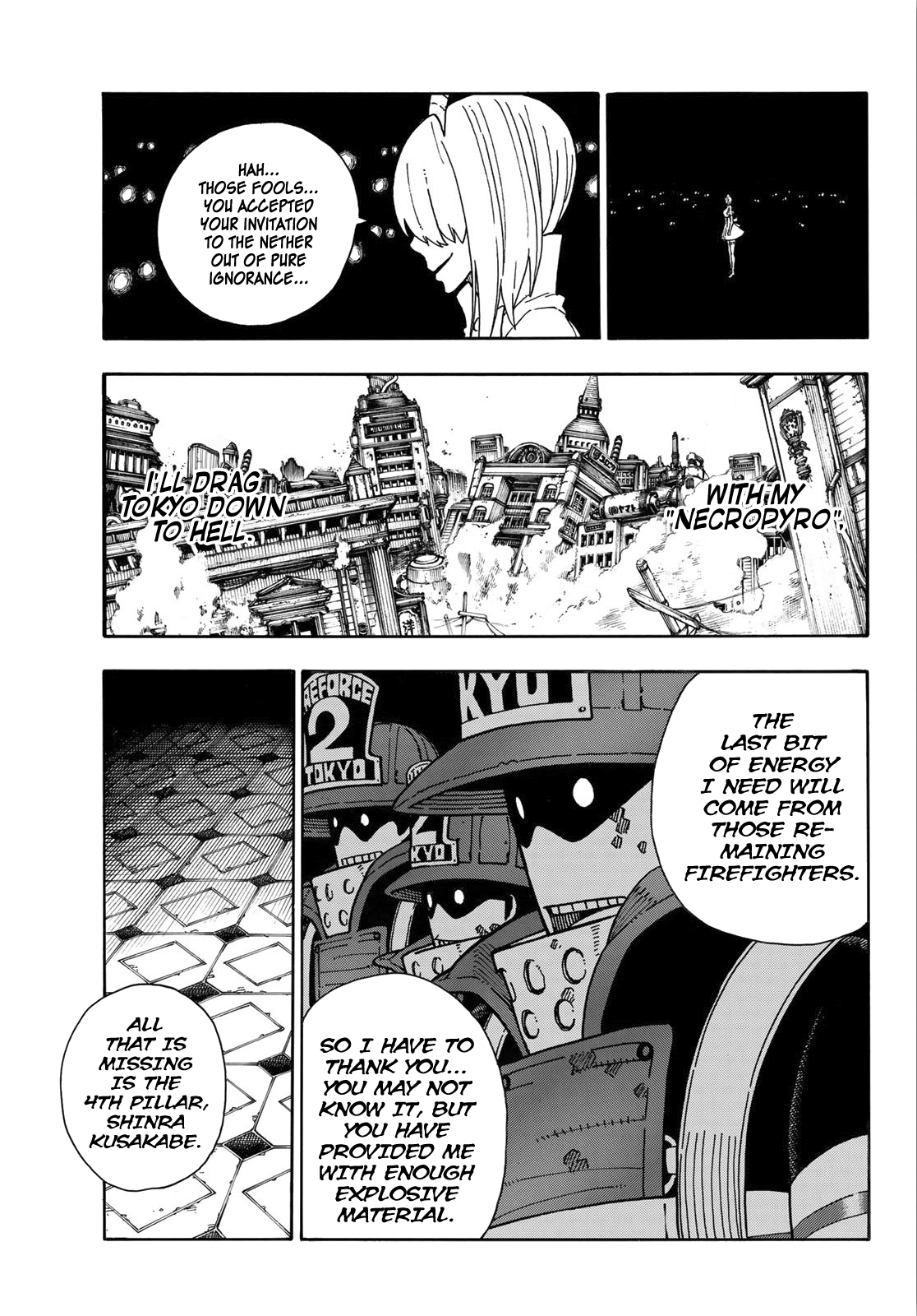 Enen no Shouboutai Chapter 163 page 9 - Chapter 163: Destruction Plan