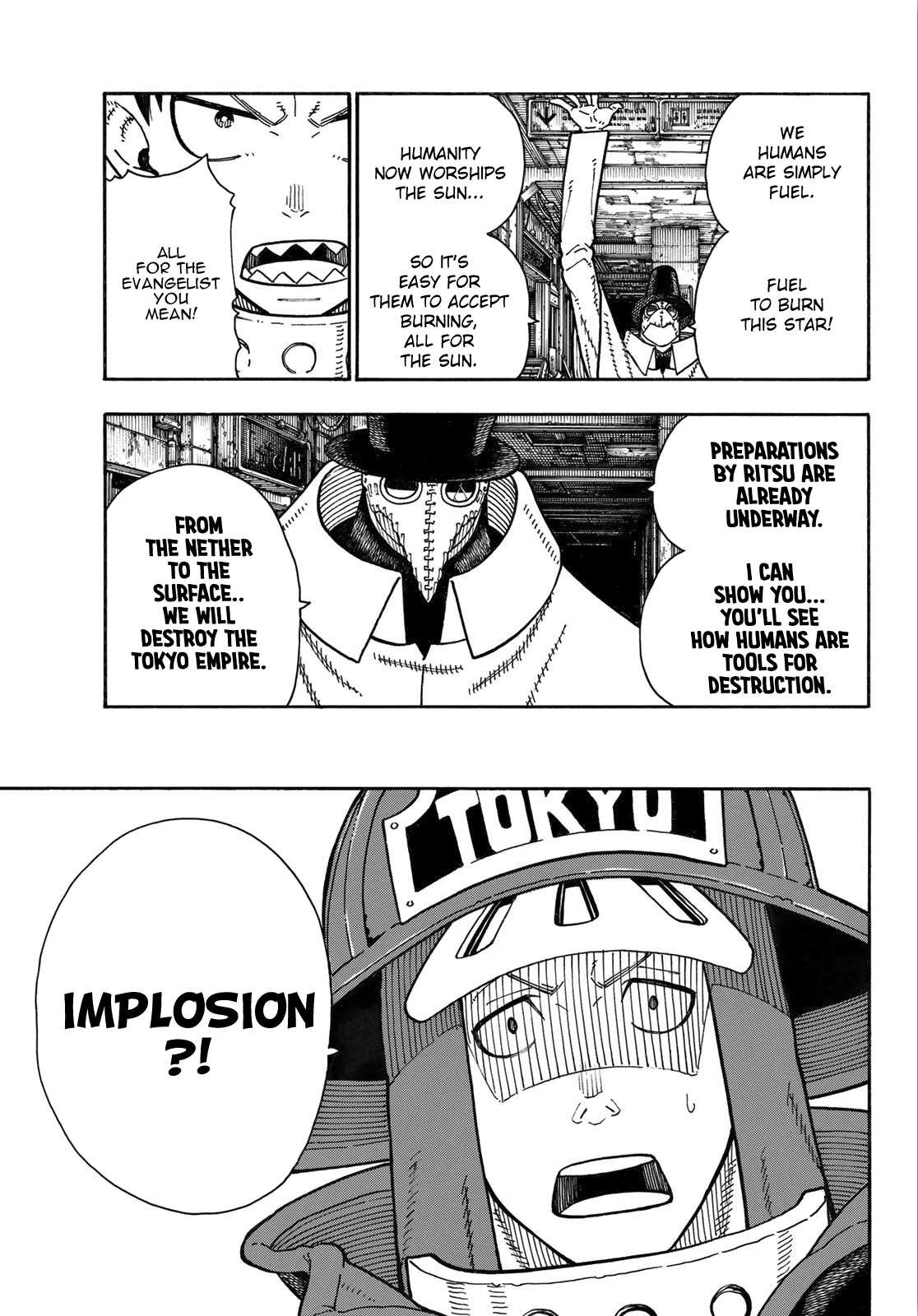 Enen no Shouboutai Chapter 164 page 10 - Chapter 164: Duty