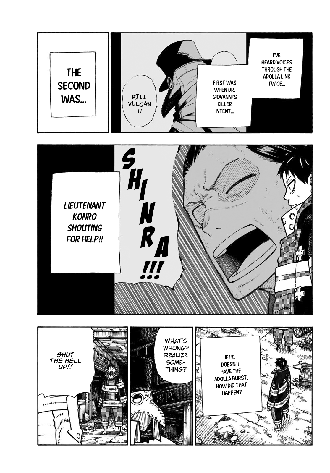 Enen no Shouboutai Chapter 164 page 8 - Chapter 164: Duty