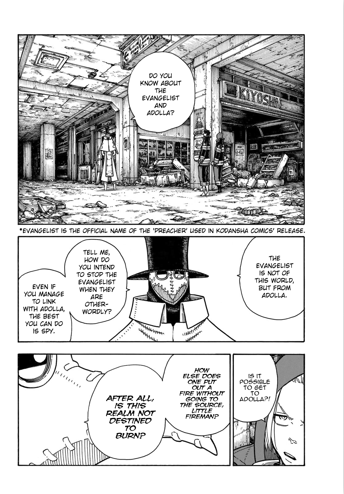 Enen no Shouboutai Chapter 164 page 9 - Chapter 164: Duty