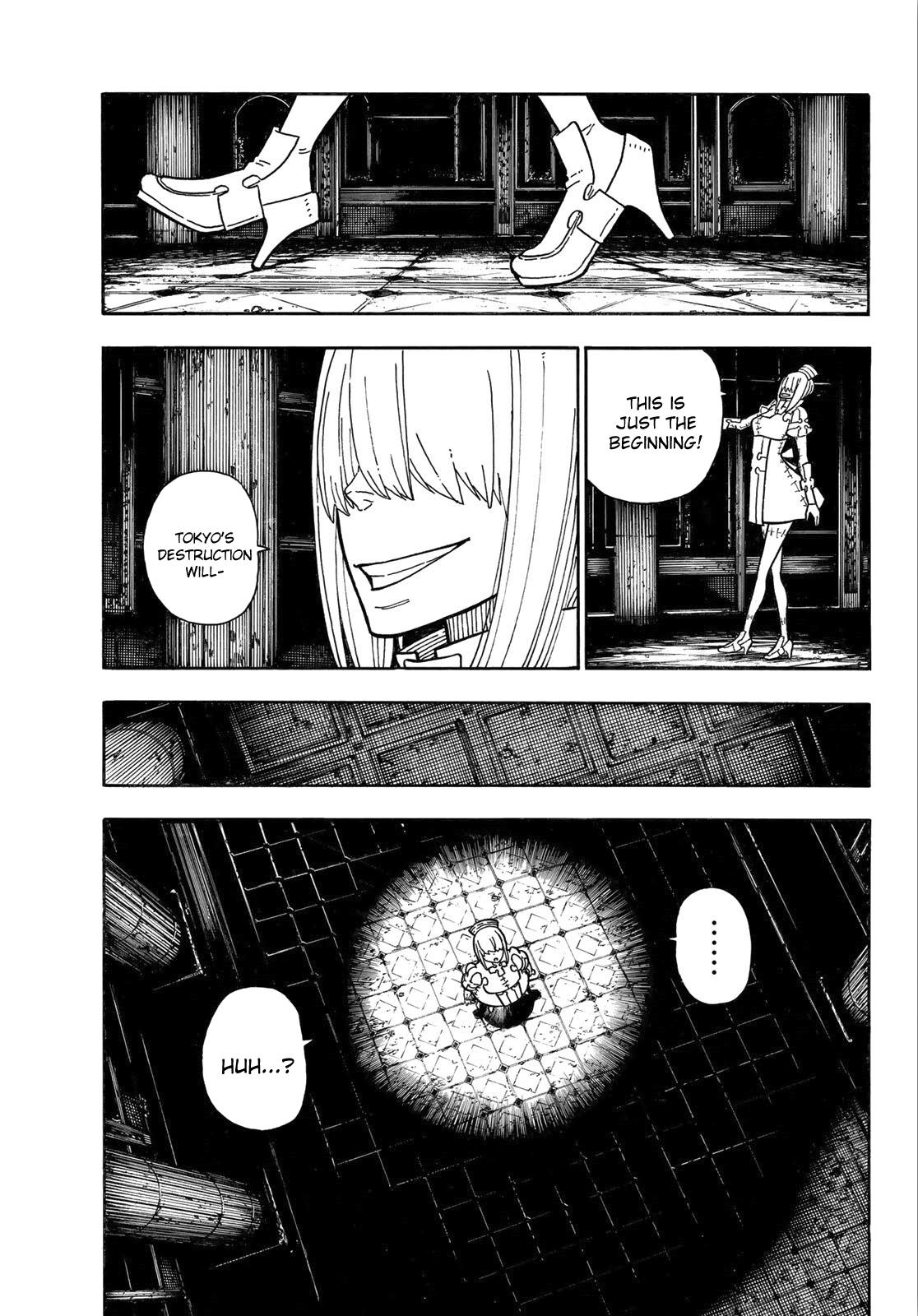 Enen no Shouboutai Chapter 165 page 12 - Chapter 165: Seeking a Witch in a Desperate Situation