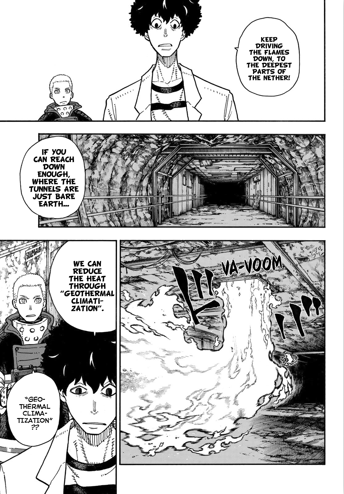 Enen no Shouboutai Chapter 165 page 14 - Chapter 165: Seeking a Witch in a Desperate Situation