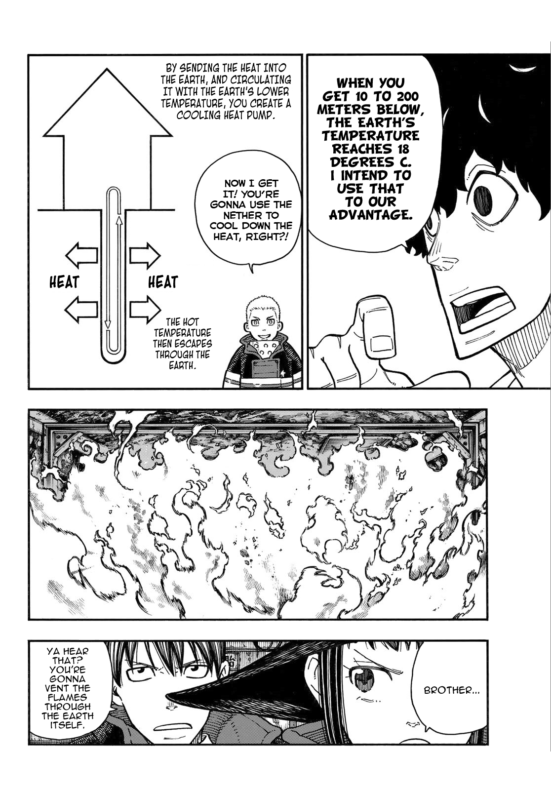 Enen no Shouboutai Chapter 165 page 15 - Chapter 165: Seeking a Witch in a Desperate Situation