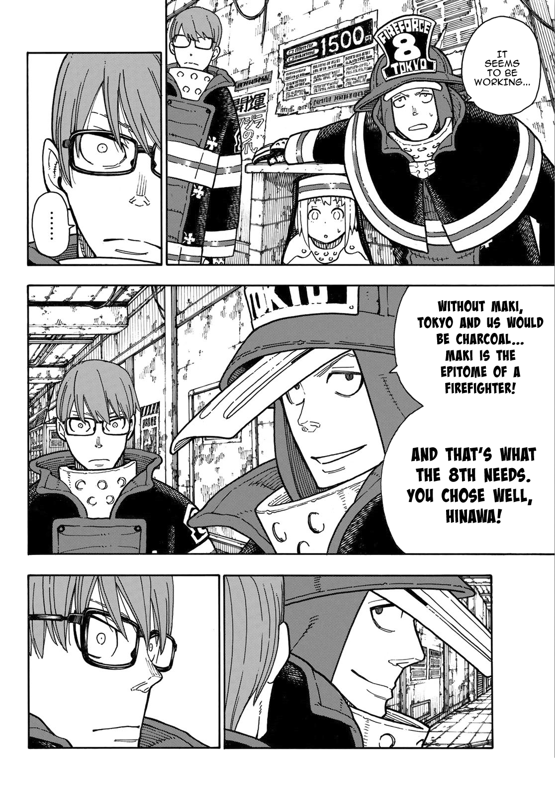 Enen no Shouboutai Chapter 165 page 17 - Chapter 165: Seeking a Witch in a Desperate Situation