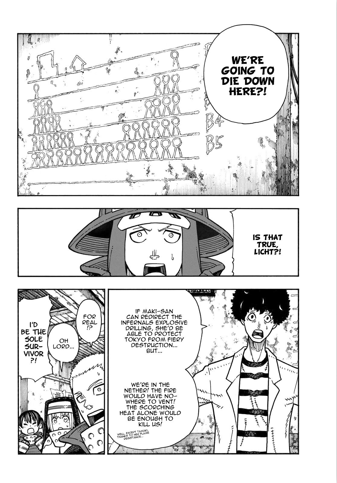 Enen no Shouboutai Chapter 165 page 3 - Chapter 165: Seeking a Witch in a Desperate Situation