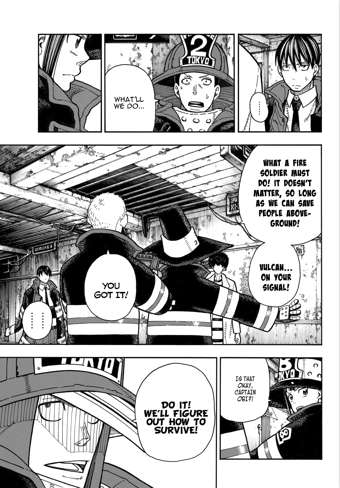 Enen no Shouboutai Chapter 165 page 4 - Chapter 165: Seeking a Witch in a Desperate Situation