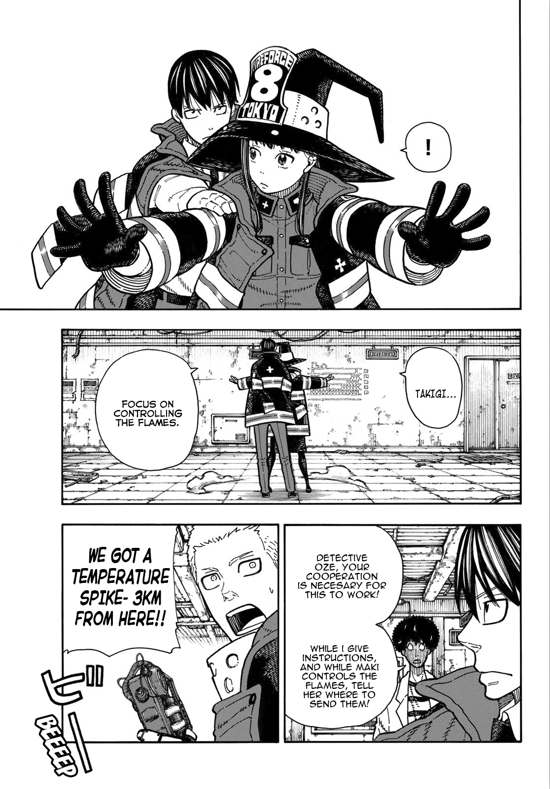 Enen no Shouboutai Chapter 165 page 6 - Chapter 165: Seeking a Witch in a Desperate Situation