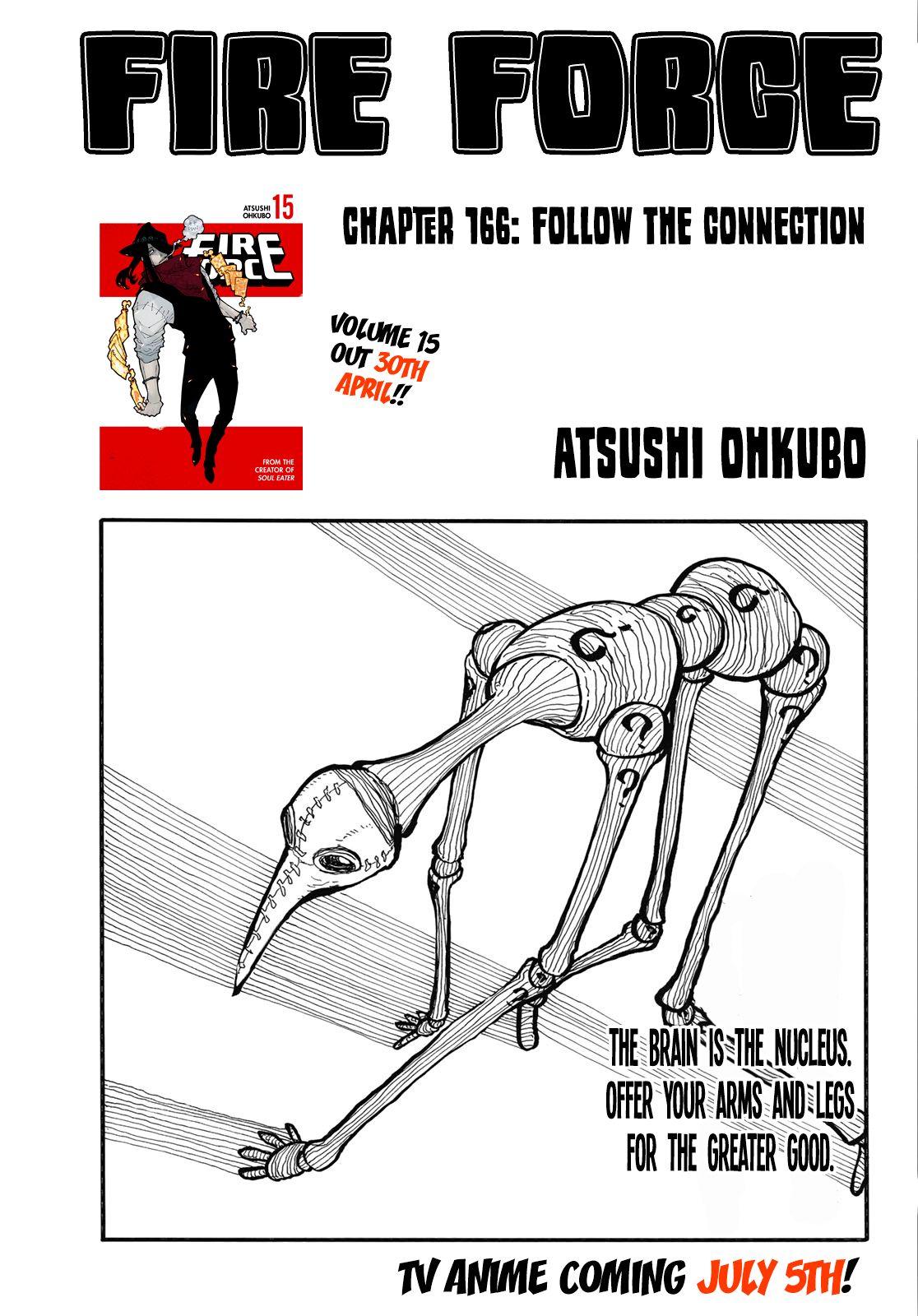 Enen no Shouboutai Chapter 166 page 1 - Chapter 166: Follow the Connection