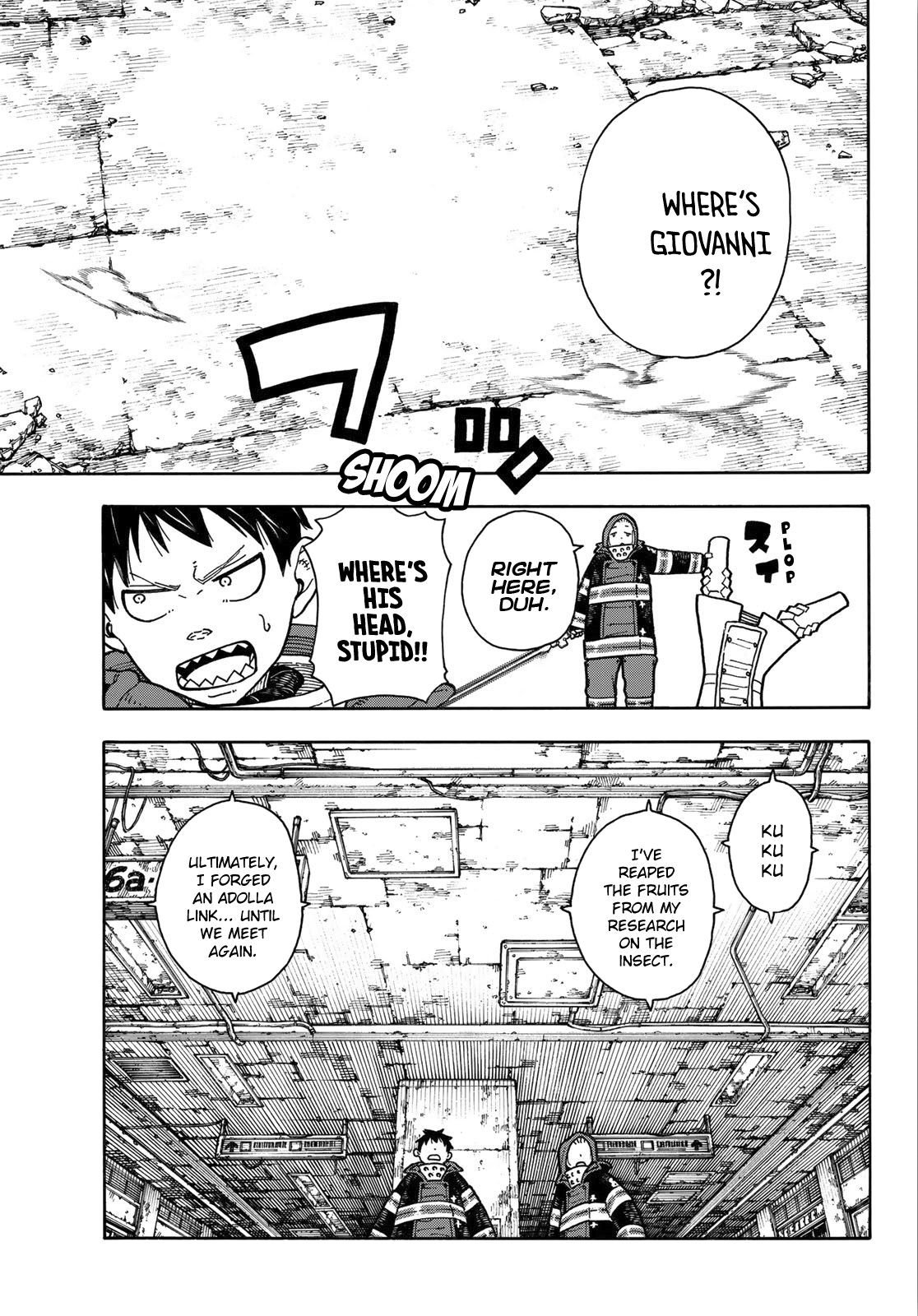 Enen no Shouboutai Chapter 166 page 6 - Chapter 166: Follow the Connection