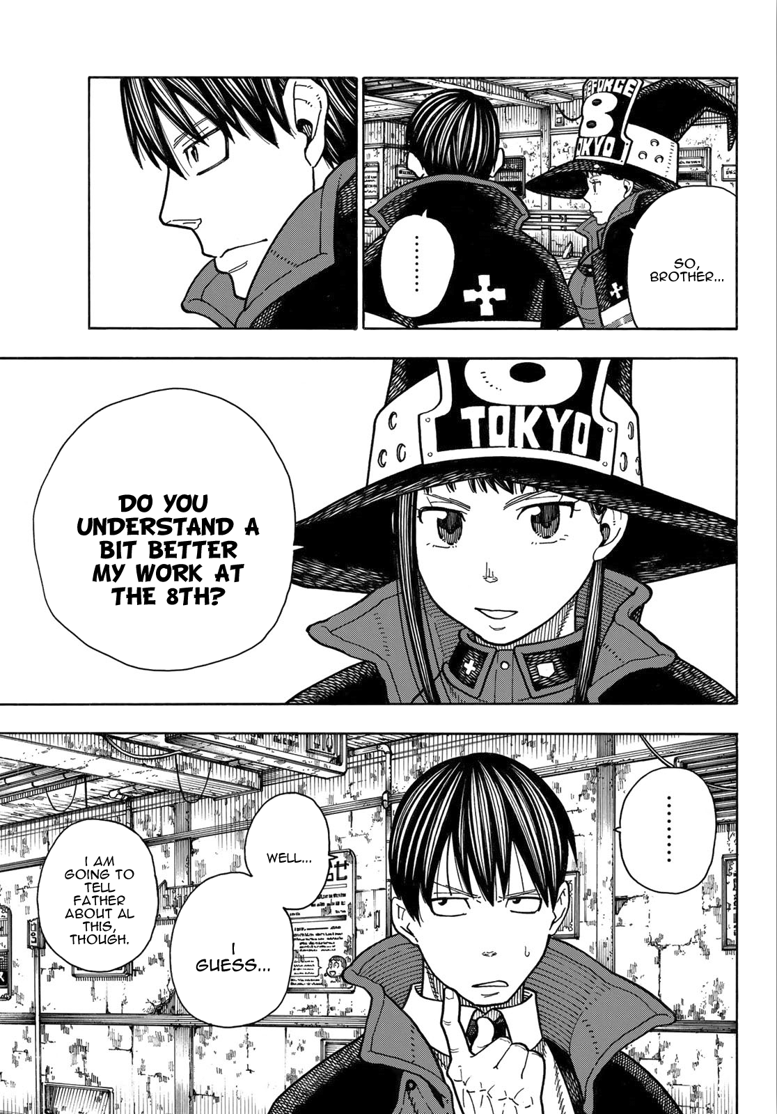 Enen no Shouboutai Chapter 166 page 8 - Chapter 166: Follow the Connection