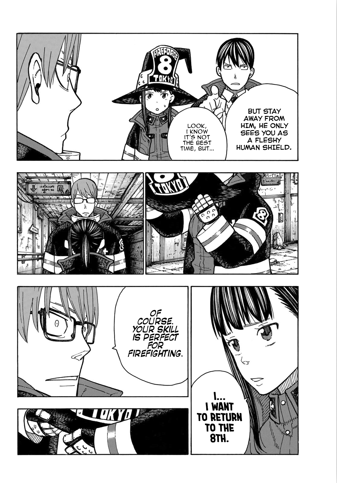 Enen no Shouboutai Chapter 166 page 9 - Chapter 166: Follow the Connection
