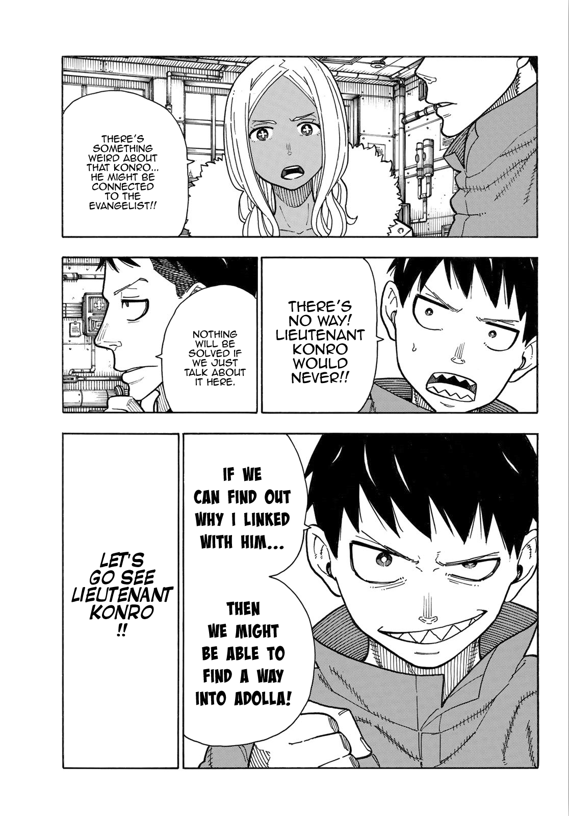 Enen no Shouboutai Chapter 167 page 10 - Chapter 167: A Heroic Man