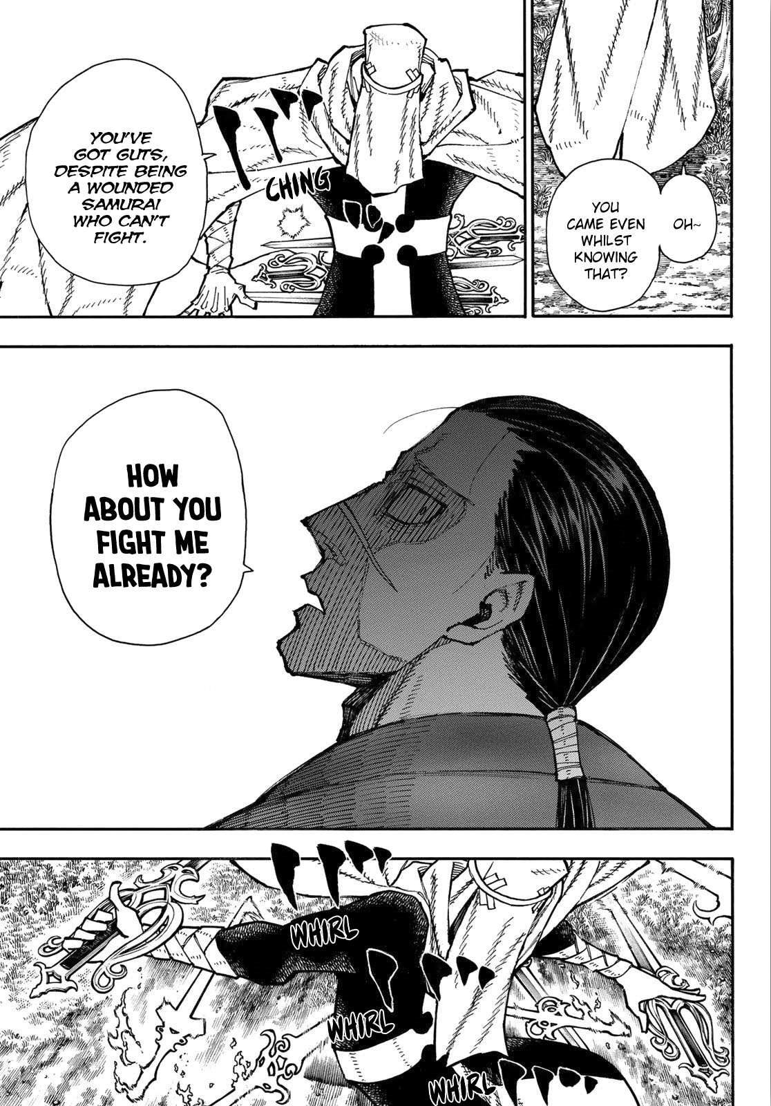 Enen no Shouboutai Chapter 167 page 16 - Chapter 167: A Heroic Man