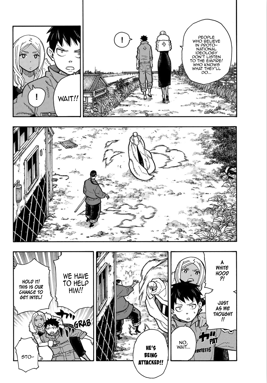 Enen no Shouboutai Chapter 167 page 17 - Chapter 167: A Heroic Man
