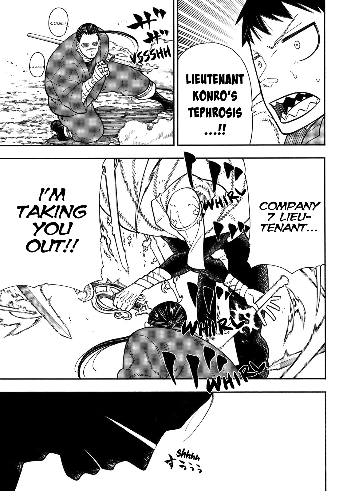 Enen no Shouboutai Chapter 167 page 18 - Chapter 167: A Heroic Man