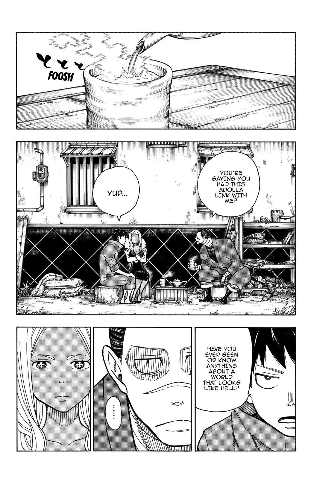 Enen no Shouboutai Chapter 167 page 21 - Chapter 167: A Heroic Man