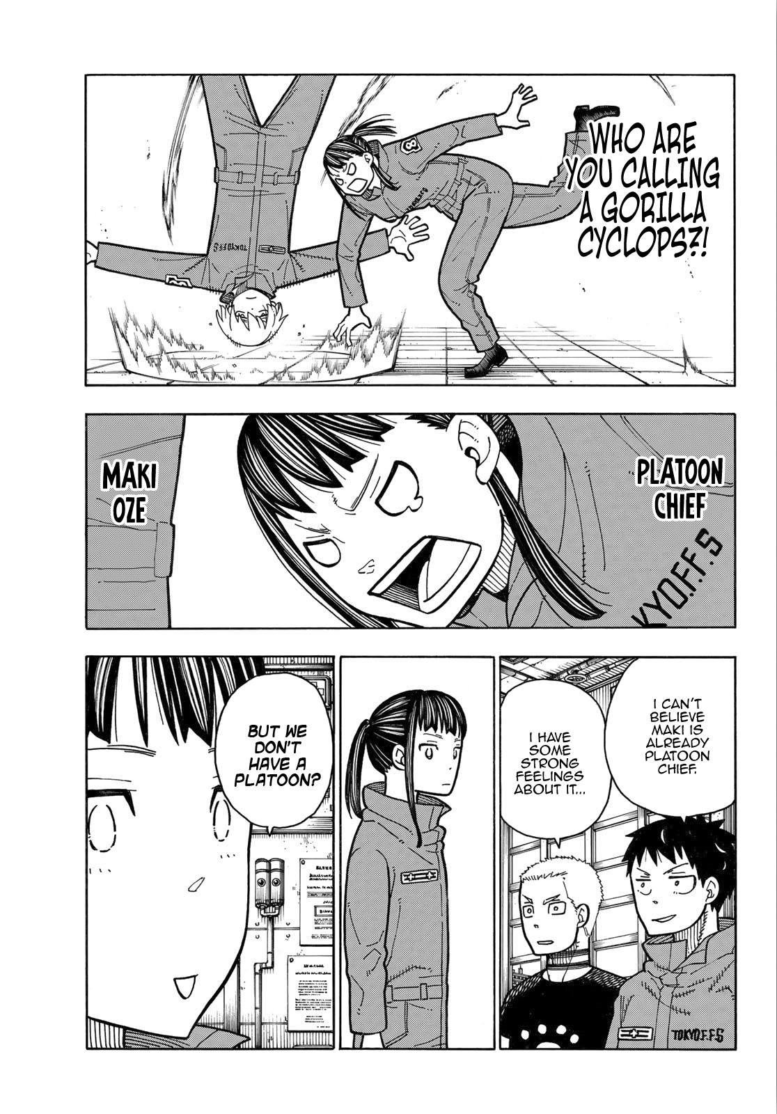 Enen no Shouboutai Chapter 167 page 6 - Chapter 167: A Heroic Man