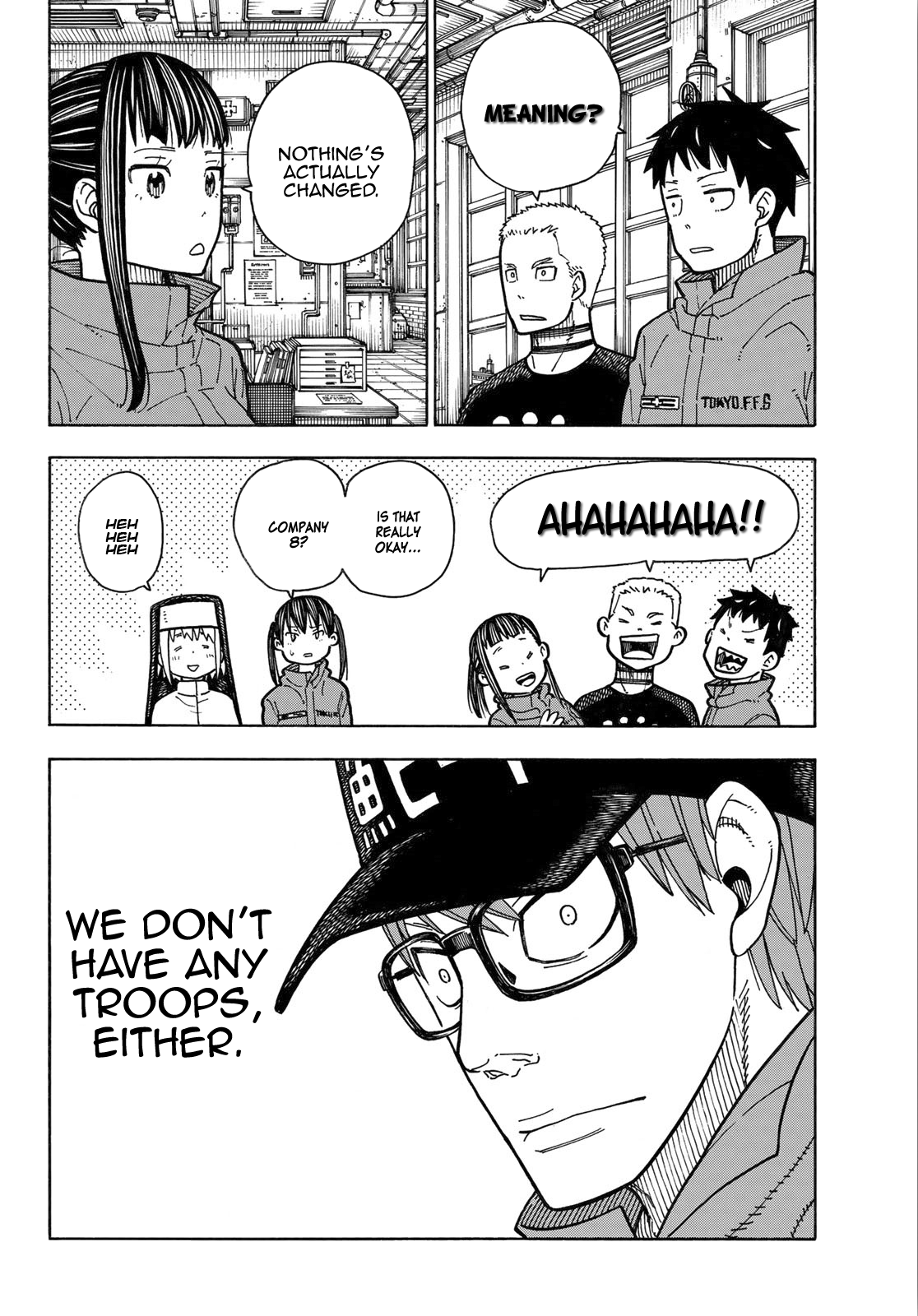 Enen no Shouboutai Chapter 167 page 7 - Chapter 167: A Heroic Man