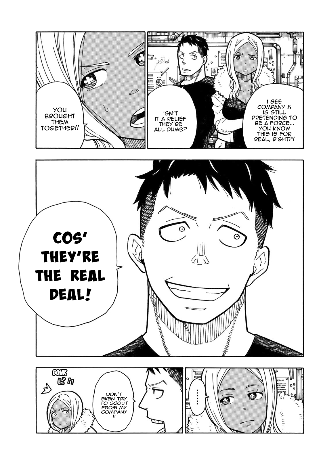 Enen no Shouboutai Chapter 167 page 8 - Chapter 167: A Heroic Man