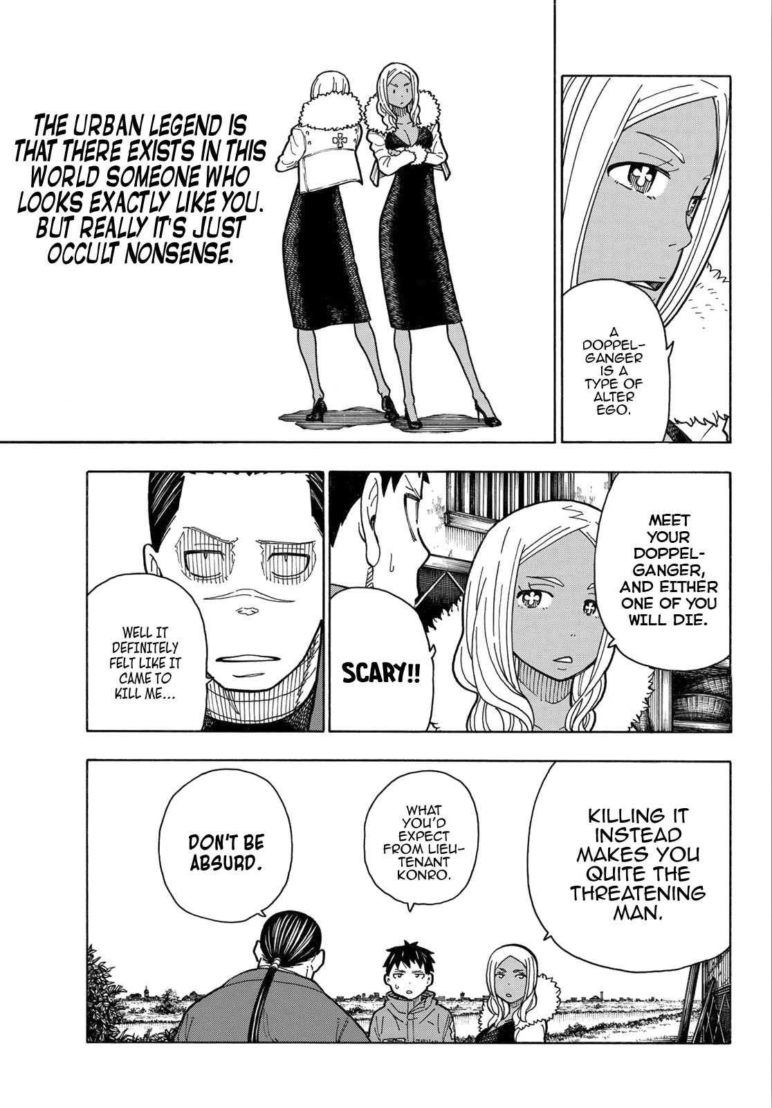 Enen no Shouboutai Chapter 168 page 12 - Chapter 168: Facing Mirrors