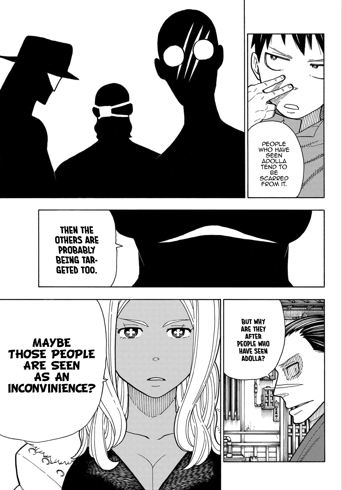 Enen no Shouboutai Chapter 168 page 14 - Chapter 168: Facing Mirrors