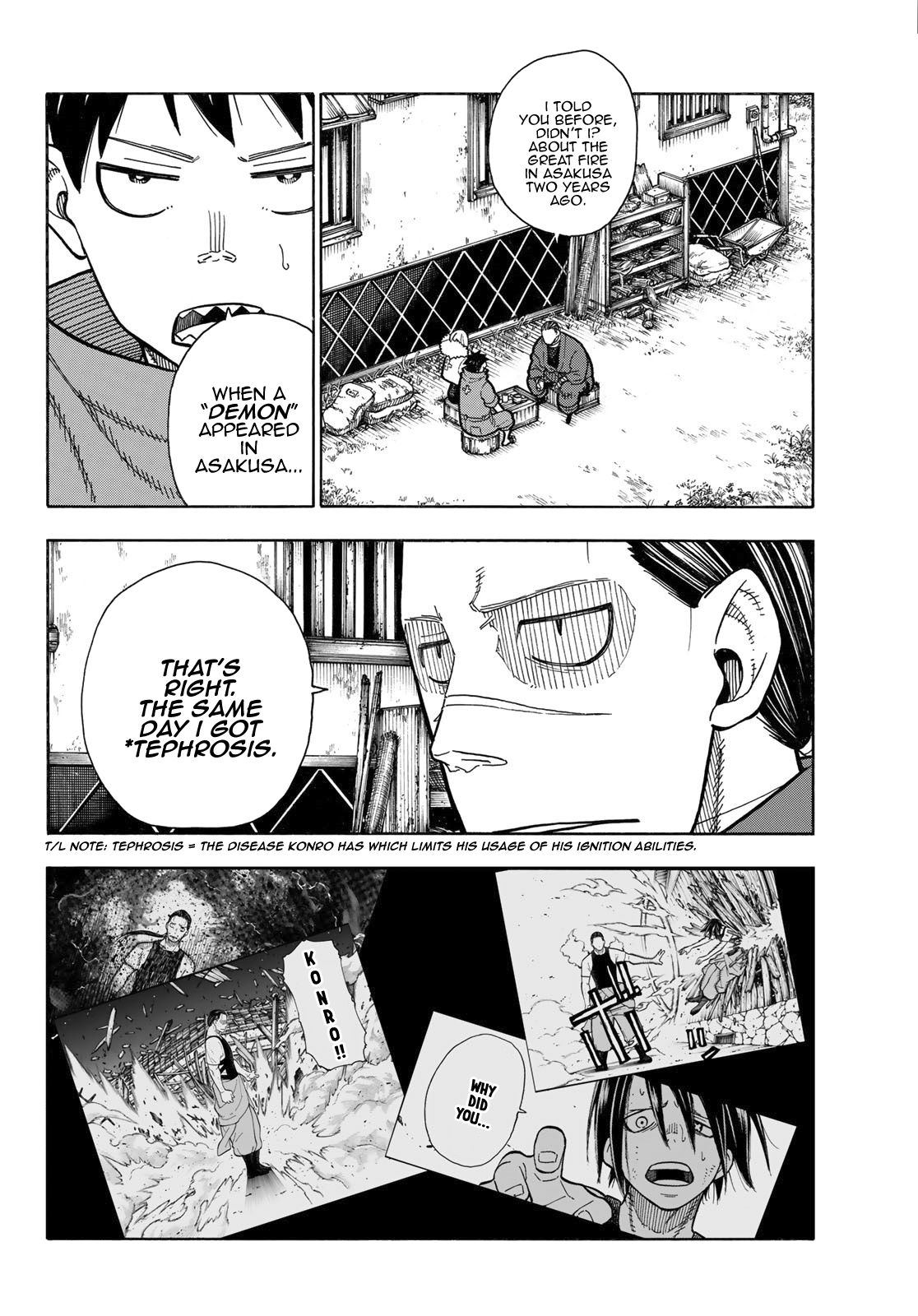 Enen no Shouboutai Chapter 168 page 3 - Chapter 168: Facing Mirrors