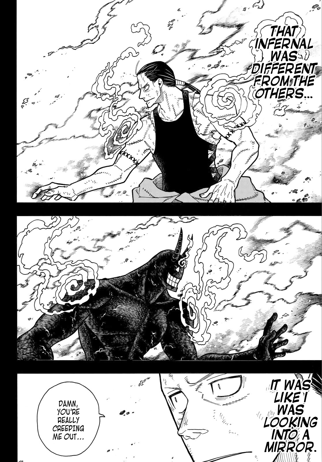 Enen no Shouboutai Chapter 168 page 5 - Chapter 168: Facing Mirrors