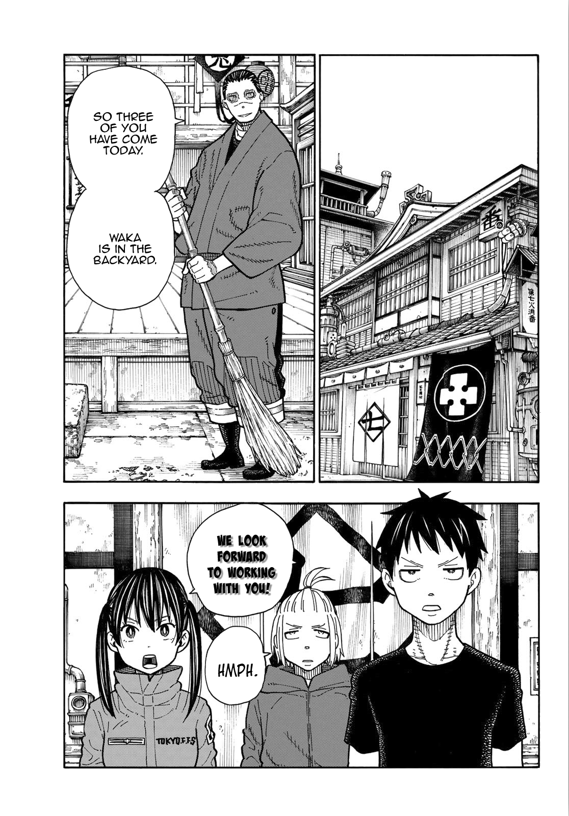 Enen no Shouboutai Chapter 169 page 1 - Chapter 169: Discipline