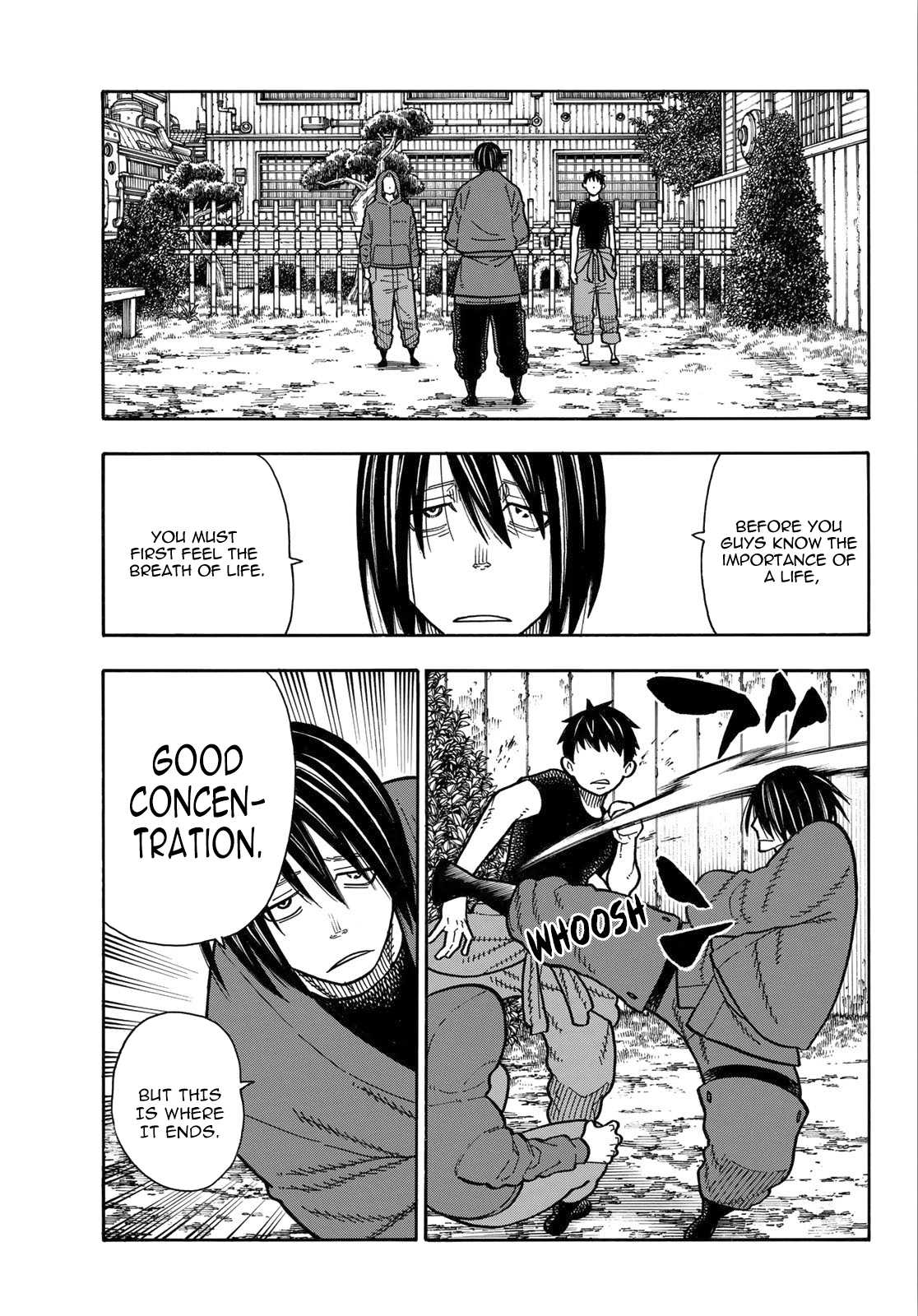 Enen no Shouboutai Chapter 169 page 11 - Chapter 169: Discipline
