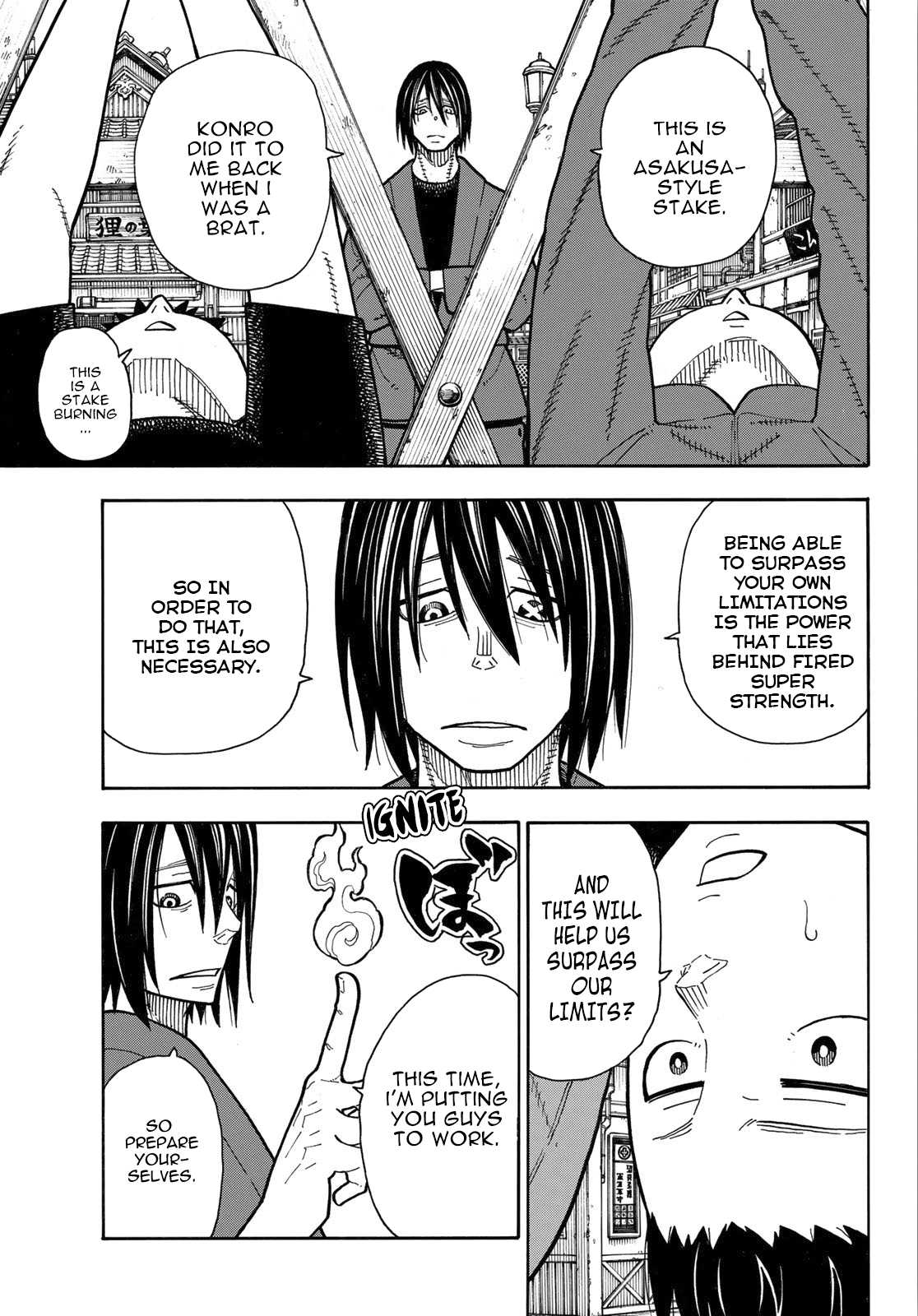 Enen no Shouboutai Chapter 169 page 15 - Chapter 169: Discipline